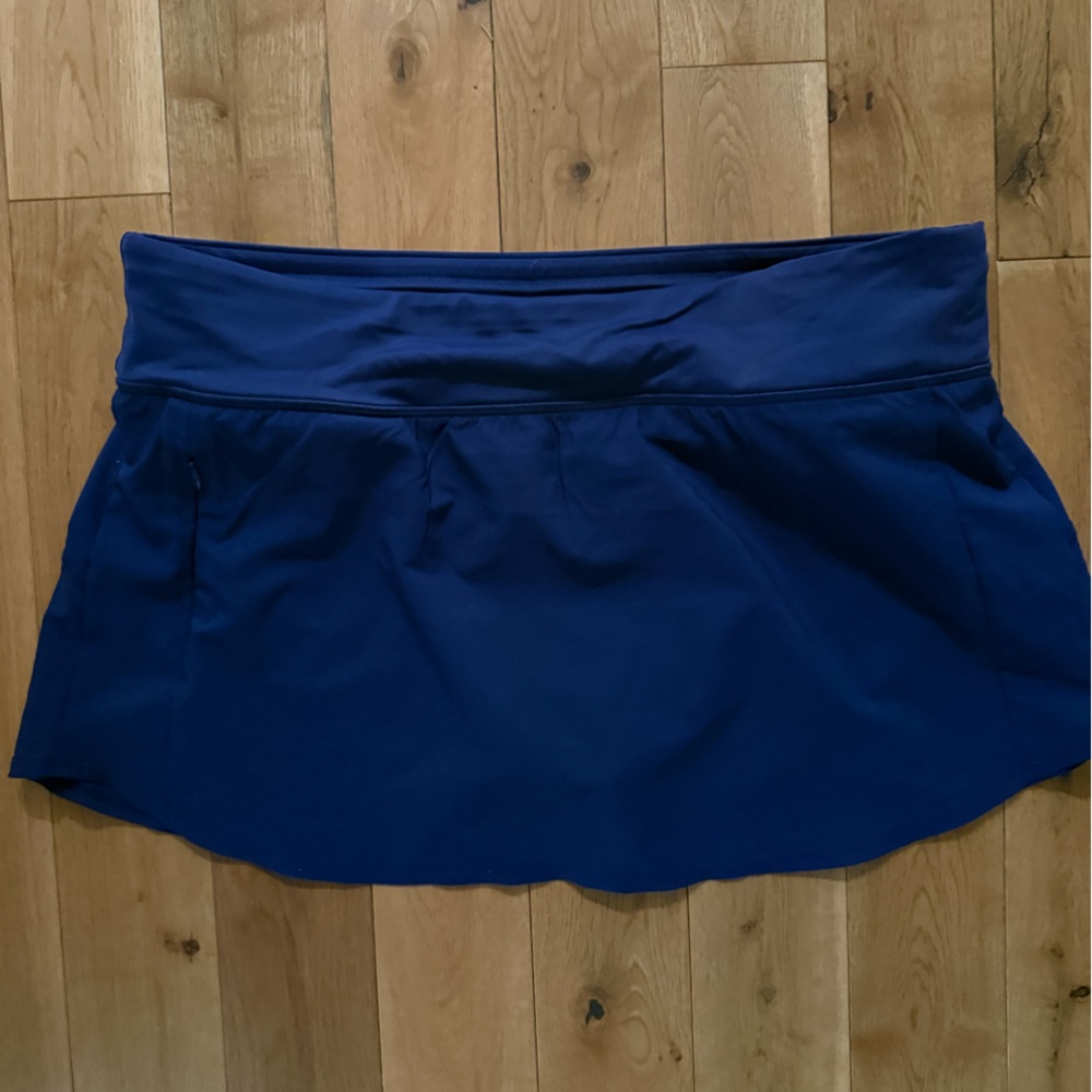 Women's Athletic Skort in Deep Blue
